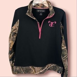 True Timber Camoflauge Women’s S Pullover Sweatshirt Jacket Top RN# 141062